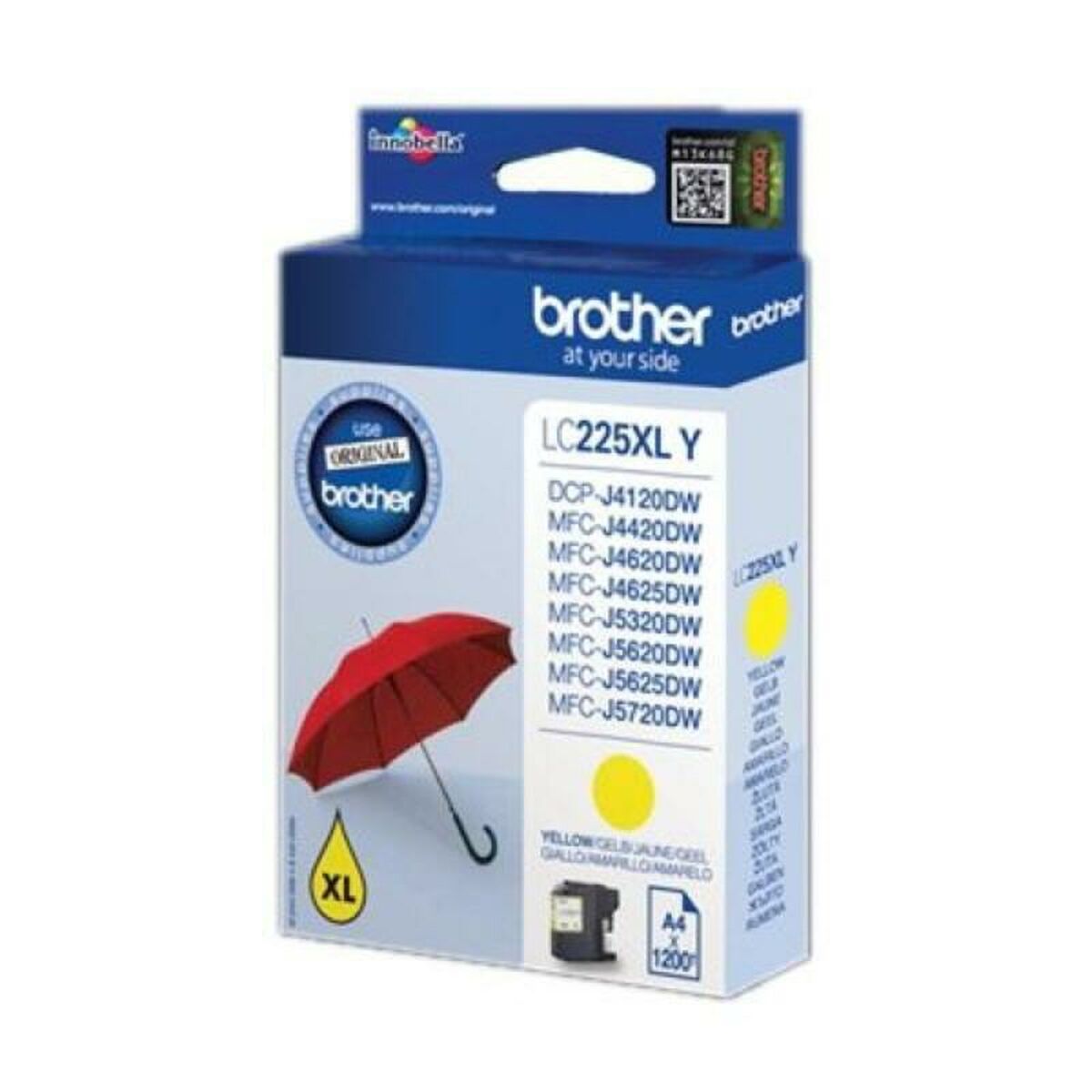 Cartuș Compatibil Brother LC225XLYBP Galben
